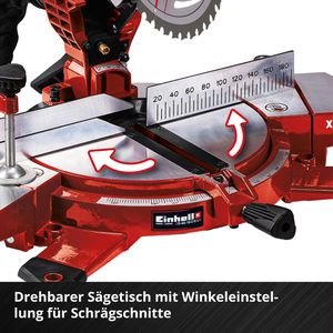 Produktbild für Kapp-Gehrungssäge Einhell TE-MS 18/210 Li-Solo