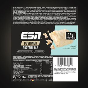 Produktbild für Proteinriegel ESN Designer Protein Bar, 12 Riegel