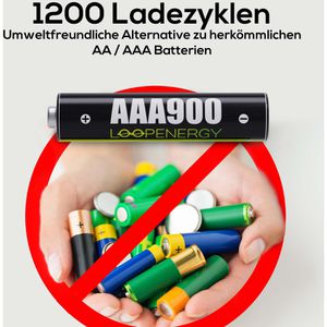 Produktbild für Akku Verico Loopenergy 1,5 V, 600 mAh