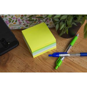 Produktbild für Haftnotizen D.RECT Super Sticky Notes Zitrus, 110624, neon