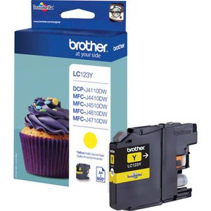 Tinte Brother LC-123Y gelb
