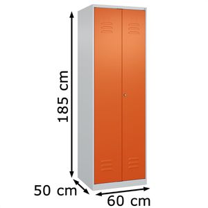 Produktbild für Mehrzweckschrank CP-Möbel Classic Plus, abschließbar, orange