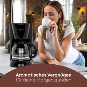 Produktbild für Kaffeemaschine Clatronic KA 3473, mit Glaskanne