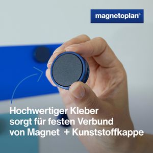 Produktbild für Magnete Magnetoplan Ergo Large, dunkelblau