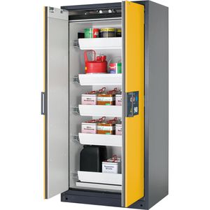 Gefahrstoffschrank asecos Q-Classic 90, 30054, mit 5 Auszügen