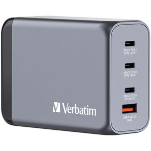 Produktbild für USB-Ladegerät Verbatim GNC-240, GaN, 240 Watt