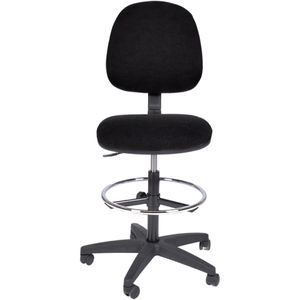 Produktbild für Arbeitsstuhl Topsit Industry, IND191, schwarz