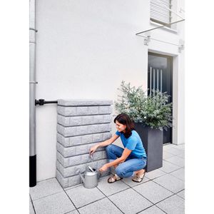 Produktbild für Regentonne Garantia Rocky Wandtank, 300 Liter
