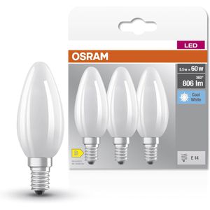 LED-Lampe OSRAM Matt Classic B, E14