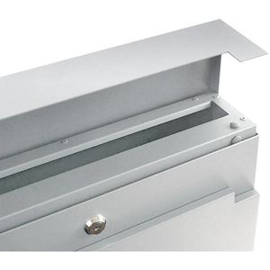 Produktbild für Briefkasten SafePost ScanPro 810 RAL9003, signalweiß aus Stahl