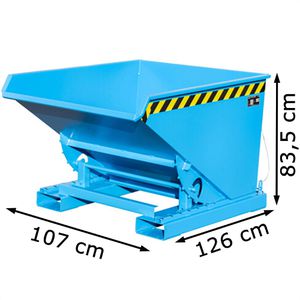 Produktbild für Kippbehälter BAUER EXPO 600, für Stapler