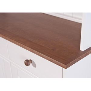 Produktbild für Küchenschrank Inter-Link Westerland, weiß, (BxH) 131 x 191 cm