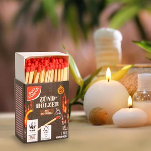 Produktbild für Streichhölzer Gut&amp;Günstig TM-55, aus Espenholz, 5,5 cm