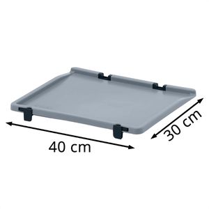 Produktbild für Eurobox-Deckel AUER SD 43, grau