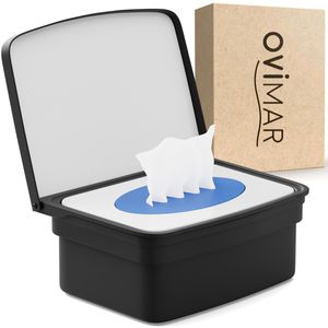 Feuchttücherbox ovimar Malmoya 81004229, schwarz