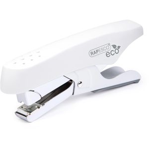 Produktbild für Heftzange RAPESCO 1398, ECO Whale, aus Kunststoff, weiß