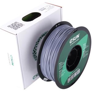 Produktbild für Filament eSUN PLA+, grau