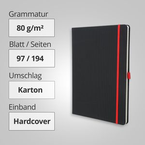Produktbild für Notizbuch Sigel CO662, Conceptum, Karton Hardcover