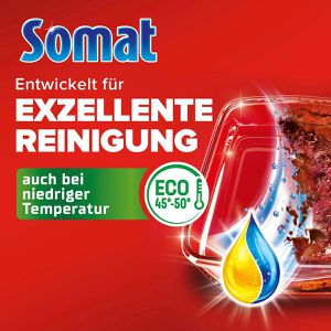 Produktbild für Spülmaschinengel Somat Excellence Duo Power Zitrone &amp; Limette
