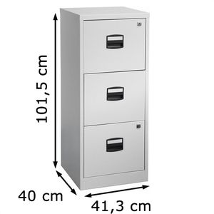 Produktbild für Hängeregisterschrank Bisley-Home PFA3F-645