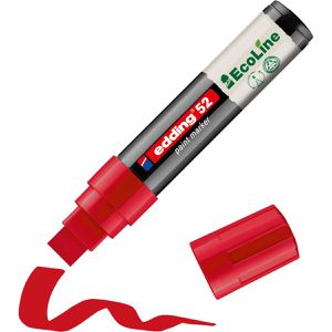 Lackmarker Edding 52 wasserfest & permanent, rot