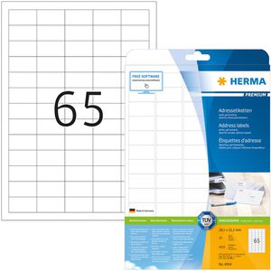 Adressetiketten Herma 4504 Premium, weiß