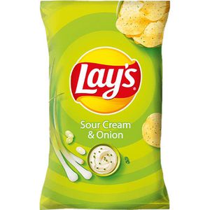 Chips Lays Sour Cream & Onion