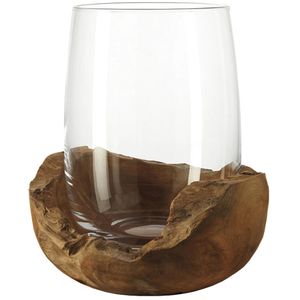 Windlicht Leonardo 084409 Terra, Kerzenhalter