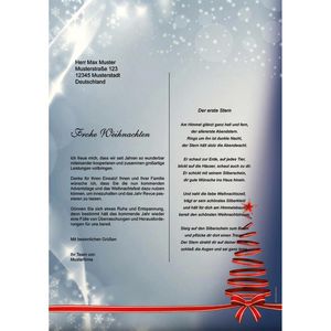 Produktbild für Weihnachtsbriefpapier Böttcher-AG Christmas Tree