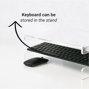 Produktbild für Monitorständer DESQ 1537, Dutch Design, Acryl