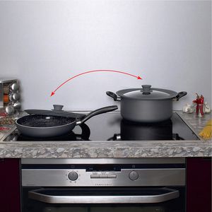 Produktbild für Topfdeckel STONELINE 13705 mit Silikonring, Universaldeckel
