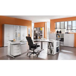 Produktbild für Standcontainer Hammerbacher Basic lichtgrau