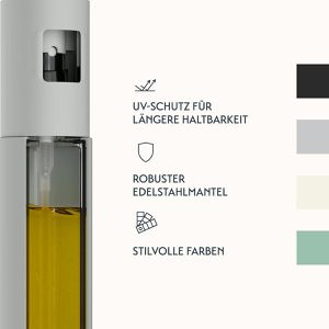 Produktbild für Ölsprüher Schmidt&amp;Kramer Kreide, grau, aus Glas und Edelstahl