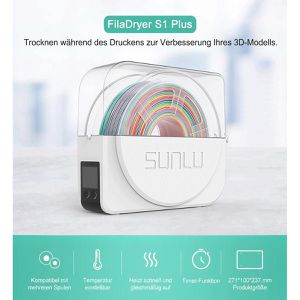 Produktbild für Filament-Trockner Sunlu FilaDryer S1 Plus für 1 Rolle, 35-55°C