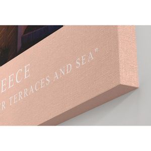 Produktbild für Wandbild Sinus-Art Santorini Griechenland, 80 x 120 cm