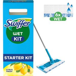 Bodenwischer Swiffer Wet Kit Citrus, Starterset