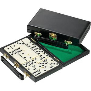 Domino Philos 3600, im Kunstlederkoffer, Doppel-Sechs
