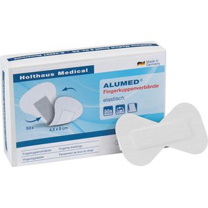 Produktbild für Pflaster Holthaus Alumed Fingerkuppe, 50 Strips