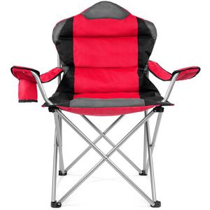 Produktbild für Campingstuhl Tresko CPS-001, rot, bis 150 kg