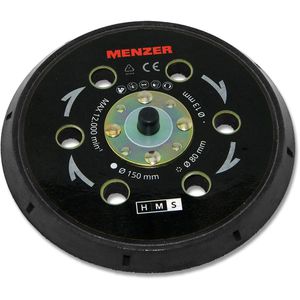 Schleifteller MENZER Multi-Loch soft, Klett