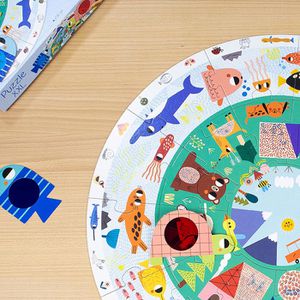 Produktbild für Puzzle Goula 53177, XXL Tiere entdecken