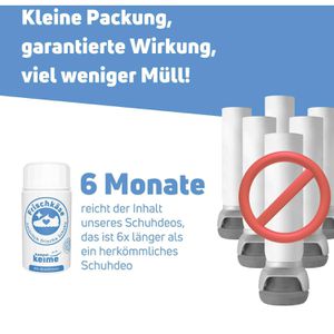 Produktbild für Schuhdeo Kumpelkeime Frischkäse