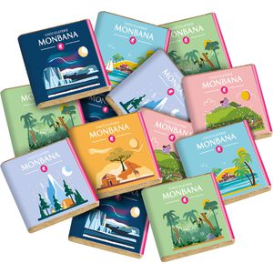 Produktbild für Minischokolade Monbana Travel Collection