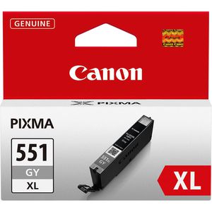 Produktbild für Tinte Canon CLI-551GY XL grau