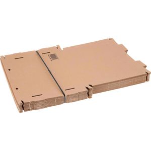 Produktbild für Maxibriefkarton Smartboxpro braun, für DIN A4