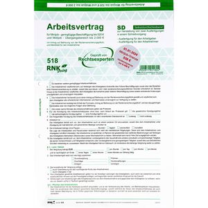 Arbeitsvertrag