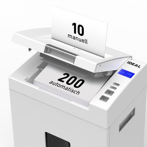 Produktbild für Aktenvernichter Ideal 82929111 Shredcat 8292 CC, mit Rollen
