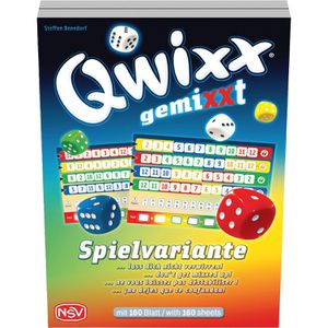 Produktbild für Spielblock NSV 418343, Qwixx gemixxt XL, 2 Stück