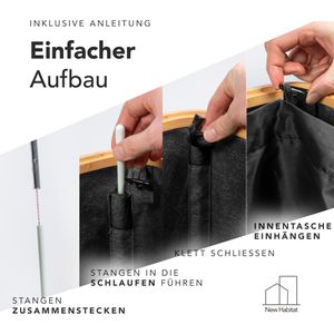 Produktbild für Pfandflaschen-Sammelbehälter NewHabitat 64419, 100 Liter