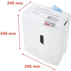 Produktbild für Aktenvernichter HSM shredstar X6pro, 1046111, weiß